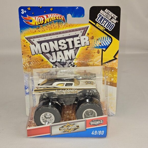 Hot Wheels Other - Hot Wheels Monster Jam Cutting Corners Tattoo Edition 21572 NIB (K207)